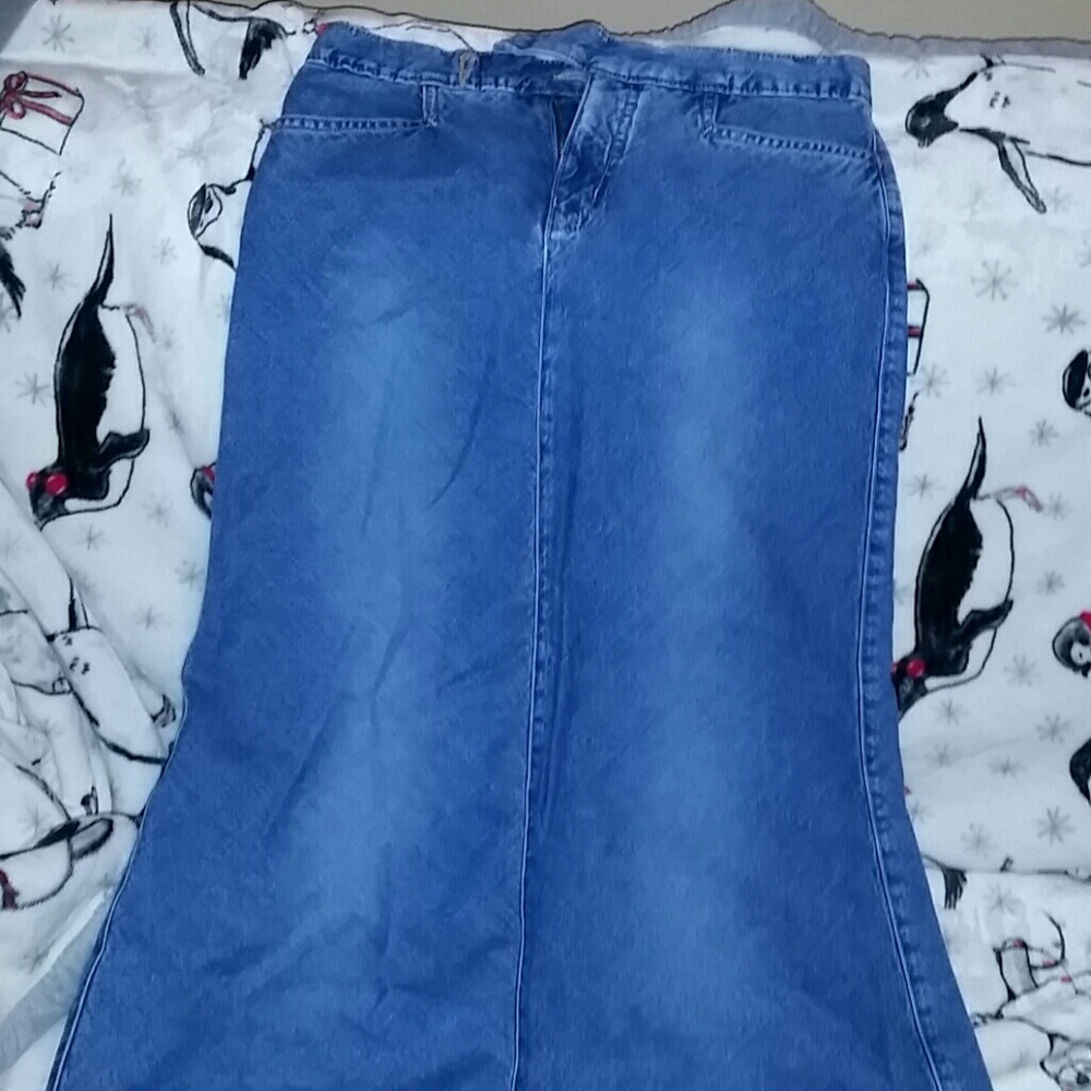 Jean skirt